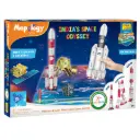 Imagimake Mapology India’s Space Odyssey – DIY ISRO Rocket & Satellite Model Kit with Orbital Puzzle (60+ Pieces) | Ages 8+