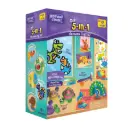 Imagimake 5-in-1 Awesome Craft Kit for Kids  DIY Art & Craft Set with Quilling, Mosaic, Stamping, Stickering & Paper Crafts (Ages 5+)