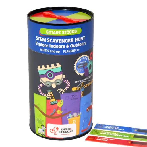 Smart Sticks: STEM Scavenger Hunt – Interactive Science Search & Find Game for Kids (8-13) | Educational STEM Activity